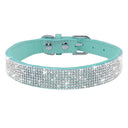 Luxury Rhinestone Flower Pet Collar Shimmering Glam Style Luxury Rhinestone Flower Pet Collar Shimmering Glam Style