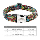 Engraved Nylon Pet ID Collar With Nameplate For Dogs Engraved Nylon Pet ID Collar With Nameplate For Dogs