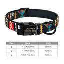 Engraved Nylon Pet ID Collar With Nameplate For Dogs Engraved Nylon Pet ID Collar With Nameplate For Dogs