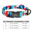 Engraved Nylon Pet ID Collar With Nameplate For Dogs Engraved Nylon Pet ID Collar With Nameplate For Dogs