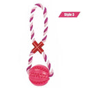 Dog Treat Balls Interactive Rope Rubber Toys For Small Dogs Dog Treat Balls Interactive Rope Rubber Toys For Small Dogs