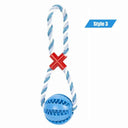 Dog Treat Balls Interactive Rope Rubber Toys For Small Dogs Dog Treat Balls Interactive Rope Rubber Toys For Small Dogs