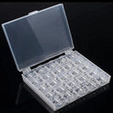 Clear Plastic Sewing Bobbins Storage Box for Home Use Clear Plastic Sewing Bobbins Storage Box for Home Use