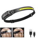 Induction Headlamp Super Bright Outdoor LED Head Torch Induction Headlamp Super Bright Outdoor LED Head Torch