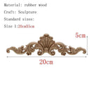 Handcrafted Oak Flower Sculpture European Style Decor Handcrafted Oak Flower Sculpture European Style Decor