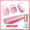 9D Cat Magnetic Gel Nail Polish Pink Purple UV Set 9D Cat Magnetic Gel Nail Polish Pink Purple UV Set