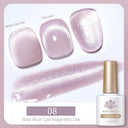 9D Cat Magnetic Gel Nail Polish Pink Purple UV Set 9D Cat Magnetic Gel Nail Polish Pink Purple UV Set