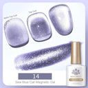 9D Cat Magnetic Gel Nail Polish Pink Purple UV Set 9D Cat Magnetic Gel Nail Polish Pink Purple UV Set