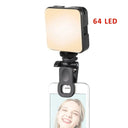 Portable LED Selfie Fill Light With Adjustable Brightness Portable LED Selfie Fill Light With Adjustable Brightness