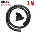 Spiral Wrap Cable Organizer For Tangle Free Cord Management Spiral Wrap Cable Organizer For Tangle Free Cord Management