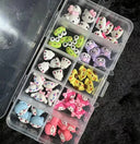 Whimsical Sanrio Hello Kitty Nail Art Charm Kit For DIY Gems Whimsical Sanrio Hello Kitty Nail Art Charm Kit For DIY Gems