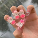 Whimsical Sanrio Hello Kitty Nail Art Charm Kit For DIY Gems Whimsical Sanrio Hello Kitty Nail Art Charm Kit For DIY Gems