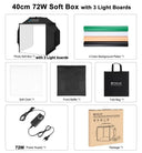 PULUZ Portable Photography Lightbox Kit For Small Items PULUZ Portable Photography Lightbox Kit For Small Items