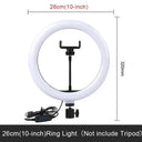 Ring Light Kit With Adjustable Tripod And Smartphone Holder Ring Light Kit With Adjustable Tripod And Smartphone Holder