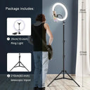 Ring Light Kit With Adjustable Tripod And Smartphone Holder Ring Light Kit With Adjustable Tripod And Smartphone Holder