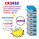 CR2032 Lithium Button Cell Battery Power Up For Gadgets CR2032 Lithium Button Cell Battery Power Up For Gadgets