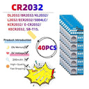 CR2032 Lithium Button Cell Battery Power Up For Gadgets CR2032 Lithium Button Cell Battery Power Up For Gadgets