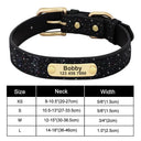 Personalized Sequin Dog Collar For Small To Medium Pets Personalized Sequin Dog Collar For Small To Medium Pets