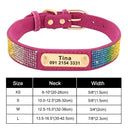 Personalized Sequin Dog Collar For Small To Medium Pets Personalized Sequin Dog Collar For Small To Medium Pets