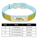Personalized Sequin Dog Collar For Small To Medium Pets Personalized Sequin Dog Collar For Small To Medium Pets