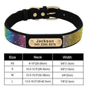 Personalized Sequin Dog Collar For Small To Medium Pets Personalized Sequin Dog Collar For Small To Medium Pets