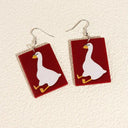 Exaggerated Cartoon Animal Earrings Unique Hip Hop Jewelry Exaggerated Cartoon Animal Earrings Unique Hip Hop Jewelry