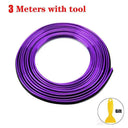 Car Interior Flexible Moulding Strips Colorful Trim Car Interior Flexible Moulding Strips Colorful Trim