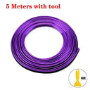 Car Interior Flexible Moulding Strips Colorful Trim Car Interior Flexible Moulding Strips Colorful Trim