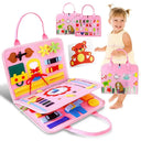 Montessori Busy Board For Toddler Development And Learning Montessori Busy Board For Toddler Development And Learning