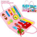 Montessori Busy Board For Toddler Development And Learning Montessori Busy Board For Toddler Development And Learning