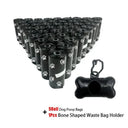 Pet Waste Bag Set With Leash Clip And Portable Dispenser Pet Waste Bag Set With Leash Clip And Portable Dispenser
