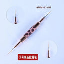 Leopard Print Nail Art Brush Set For Stunning Designs Leopard Print Nail Art Brush Set For Stunning Designs