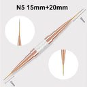Leopard Print Nail Art Brush Set For Stunning Designs Leopard Print Nail Art Brush Set For Stunning Designs