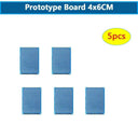 Blue Prototype Circuit Board Kit Bundle for Easy Experiments Blue Prototype Circuit Board Kit Bundle for Easy Experiments