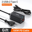Baseus GaN Desktop Charger 100W Fast Charging Hub For USB C Baseus GaN Desktop Charger 100W Fast Charging Hub For USB C