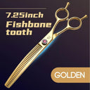 Curved Pet Grooming Shears With Stainless Steel Blades Curved Pet Grooming Shears With Stainless Steel Blades