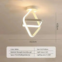 LED Ceiling Light Modern Dual Rings Illuminate Fixture LED Ceiling Light Modern Dual Rings Illuminate Fixture