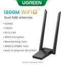 UGREEN USB WiFi Adapter AX1800 AC650 Dual Band WiFi 6 5 UGREEN USB WiFi Adapter AX1800 AC650 Dual Band WiFi 6 5