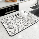 Large Absorbent Kitchen Mat Quick Dry Anti Skid Durable Large Absorbent Kitchen Mat Quick Dry Anti Skid Durable