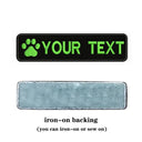 Custom Dog Paw Embroidery Patch Personalized Pet Style Custom Dog Paw Embroidery Patch Personalized Pet Style