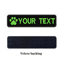 Custom Dog Paw Embroidery Patch Personalized Pet Style Custom Dog Paw Embroidery Patch Personalized Pet Style