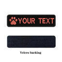Custom Dog Paw Embroidery Patch Personalized Pet Style Custom Dog Paw Embroidery Patch Personalized Pet Style
