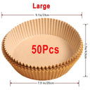 Air Fryer Liners Disposable Nonstick Papers 50 Pack Air Fryer Liners Disposable Nonstick Papers 50 Pack