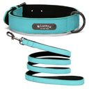 Leather Dog Collar Engraved ID Tag Personalized Pet Leather Dog Collar Engraved ID Tag Personalized Pet