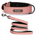 Leather Dog Collar Engraved ID Tag Personalized Pet Leather Dog Collar Engraved ID Tag Personalized Pet