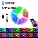 RGB LED Strip Lights For Ambient Lighting With Music Sync RGB LED Strip Lights For Ambient Lighting With Music Sync