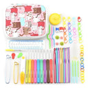 Crochet And Knitting Kit Storage Case For Creative Projects Crochet And Knitting Kit Storage Case For Creative Projects
