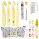 Crochet And Knitting Kit Storage Case For Creative Projects Crochet And Knitting Kit Storage Case For Creative Projects
