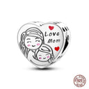 Ocean Themed Sterling Silver Charms Set For Bracelets Ocean Themed Sterling Silver Charms Set For Bracelets