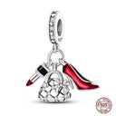 Ocean Themed Sterling Silver Charms Set For Bracelets Ocean Themed Sterling Silver Charms Set For Bracelets